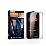 گلس شیشهای ضد ضربه و ضد خش Galaxy S24 FE | محافظ آنتیاستاتیک هوایی با پوشش کامل نمایشگر